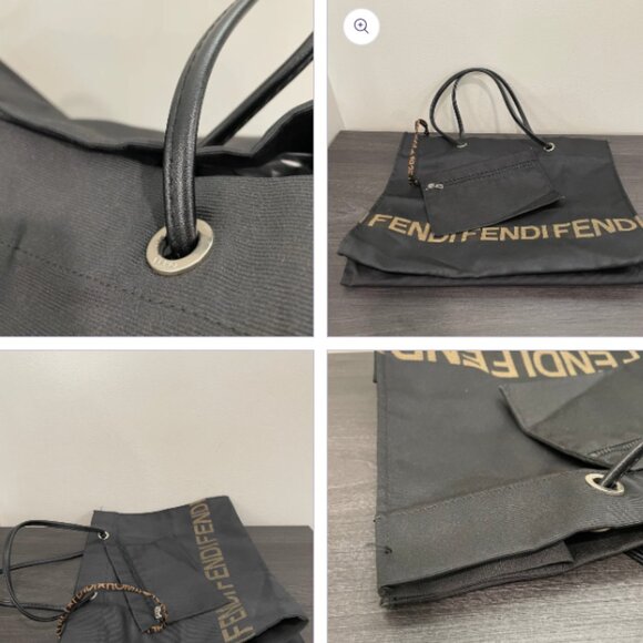 💯Authentic Fendi Tote with pouch - Picture 11 of 11